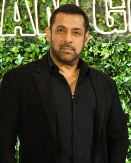 Bollywood actor Salman Khan at a public event in Mumbai