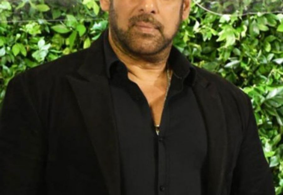 Bollywood actor Salman Khan at a public event in Mumbai