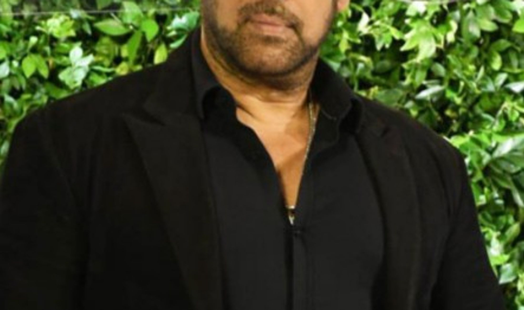 Bollywood actor Salman Khan at a public event in Mumbai