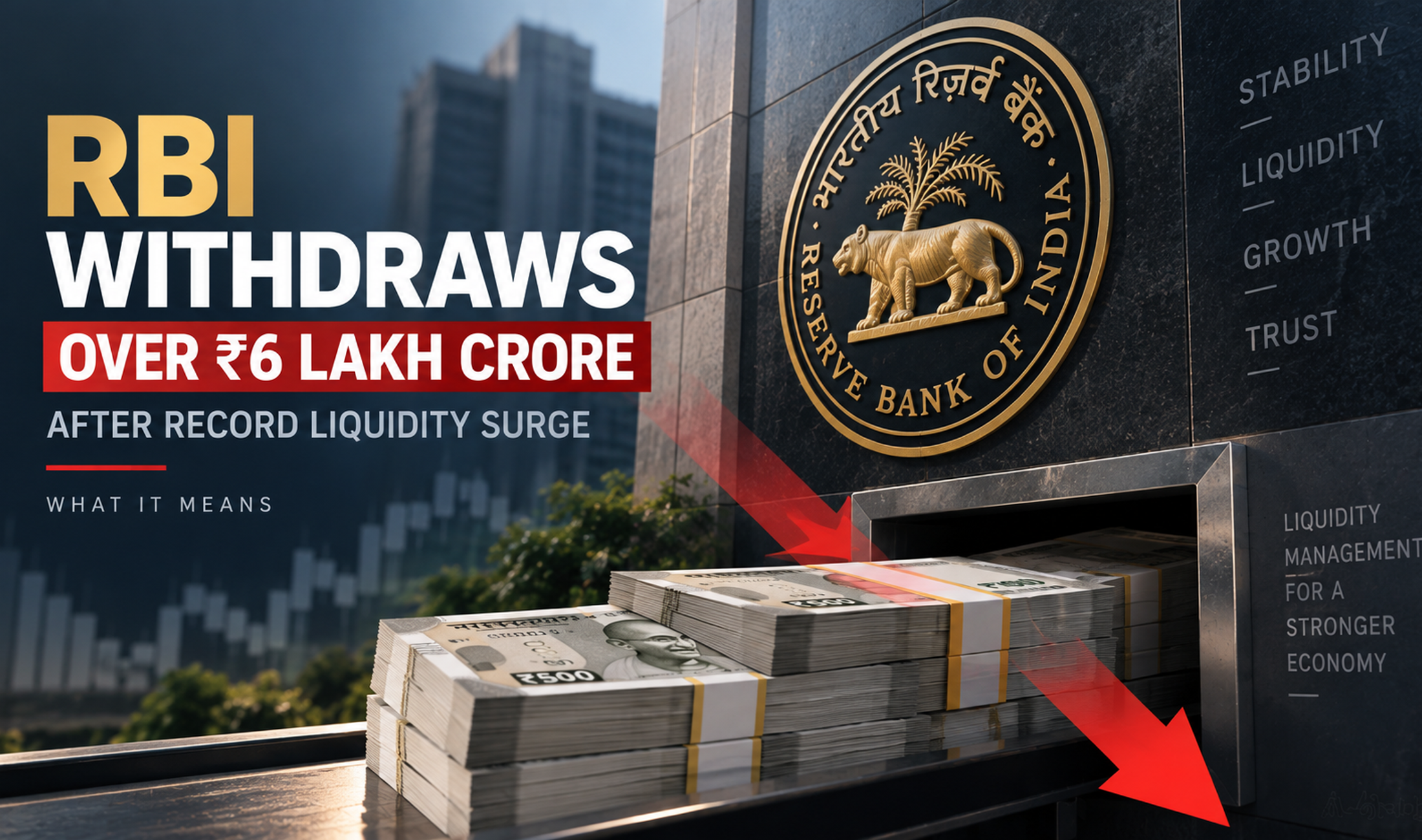 Reserve Bank of India liquidity management and Indian banking system