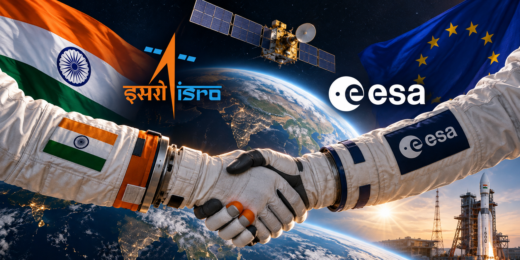 ISRO and ESA Extend Space Partnership to 2032: What Changes for India