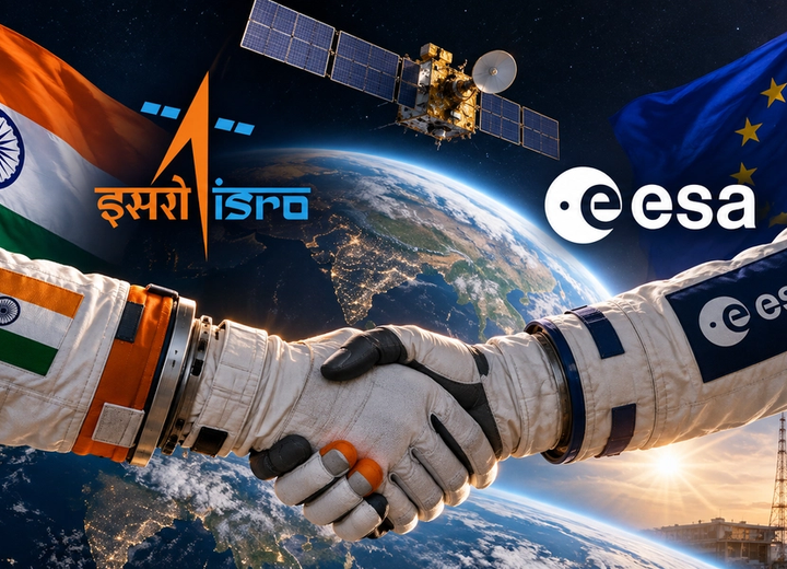 ISRO and ESA Extend Space Partnership to 2032: What Changes for India