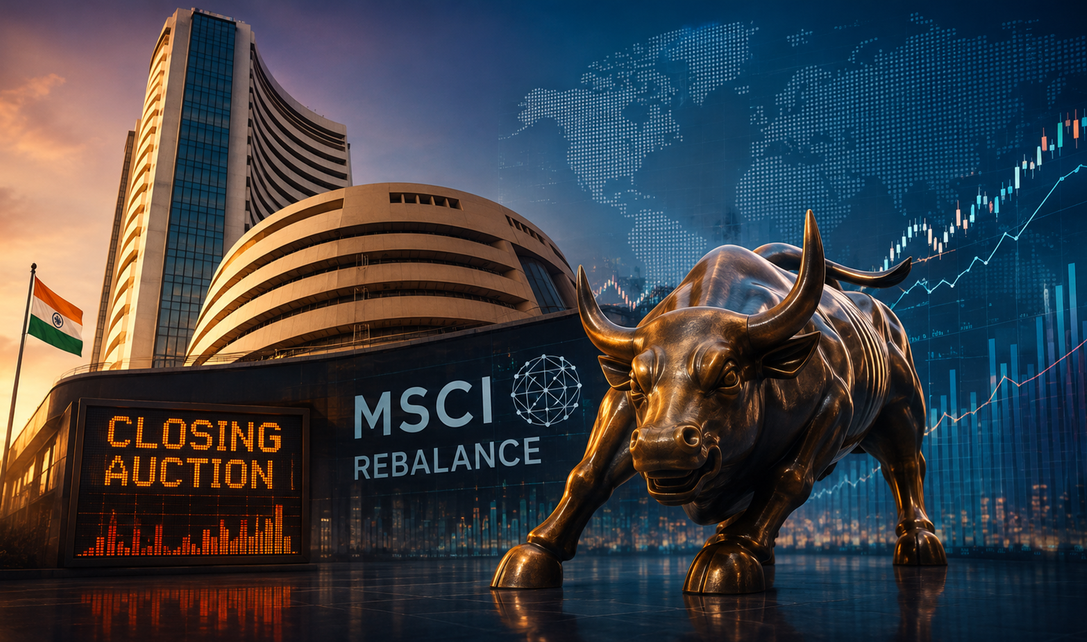 India’s New Closing Auction Faces Its Biggest Test Yet With MSCI Rebalance