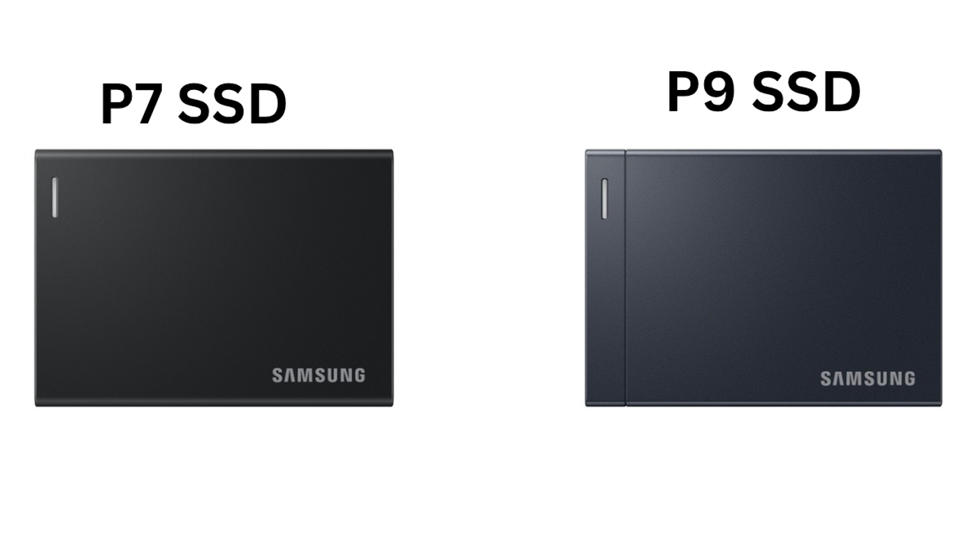 Samsung P9 and P7 USB4 SSD