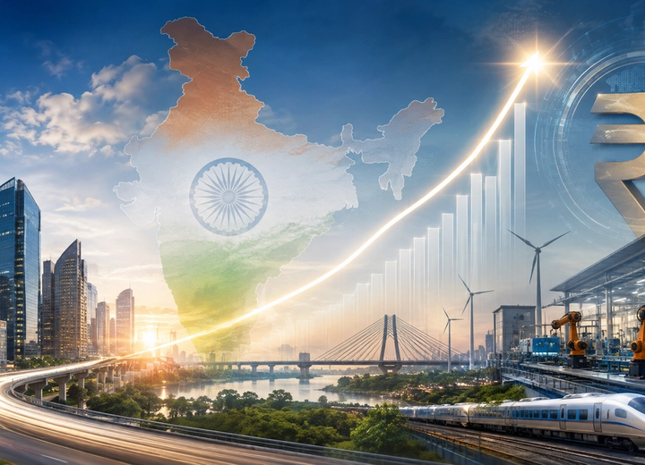 India GDP growth rises to 7.8% in the April-June quarter of FY27