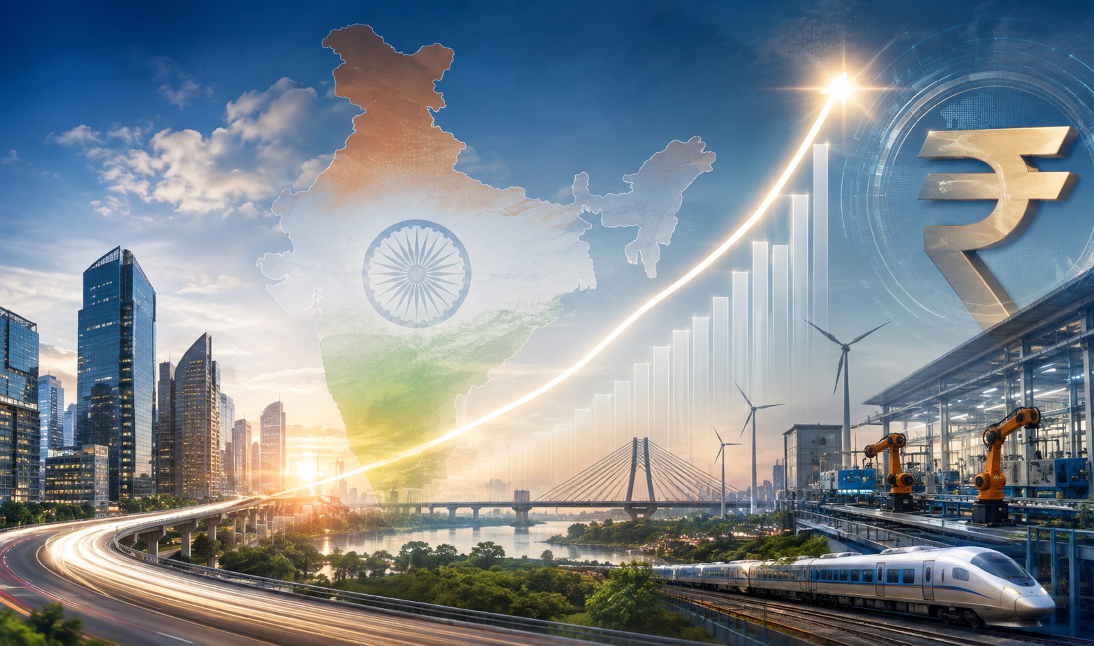 India GDP growth rises to 7.8% in the April-June quarter of FY27