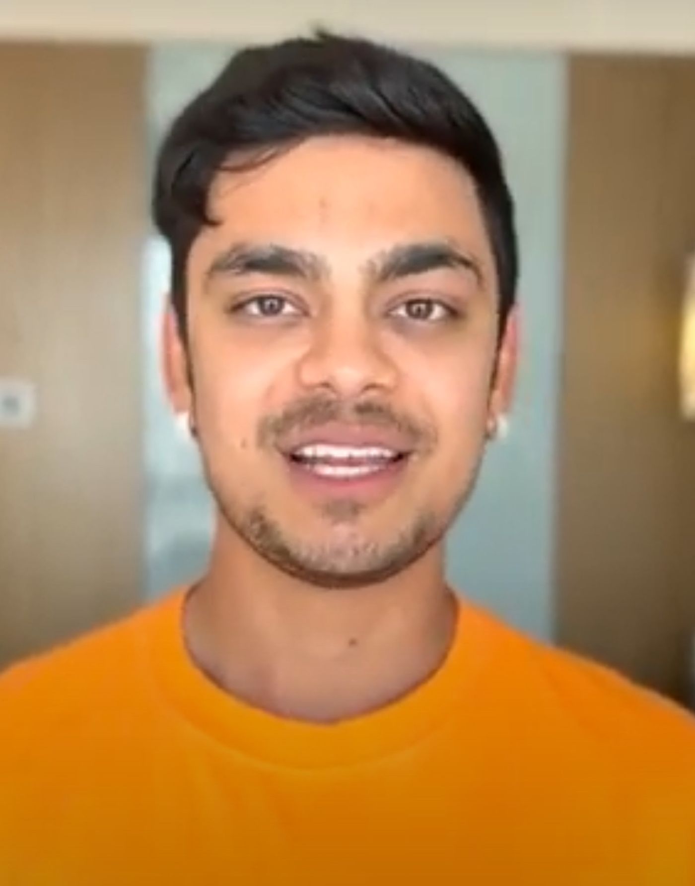Ishan Kishan speaking about joining Mumbai Indians in 2022.