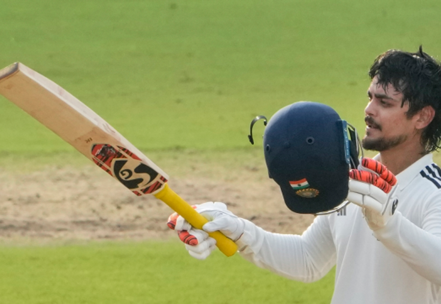 Ishan Kishan after scoring 270 in the Duleep Trophy final