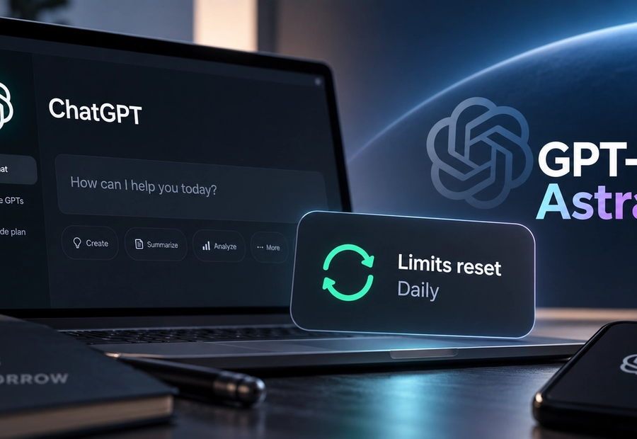 ChatGPT usage limits and GPT-6 Astra reset rumour fact-check