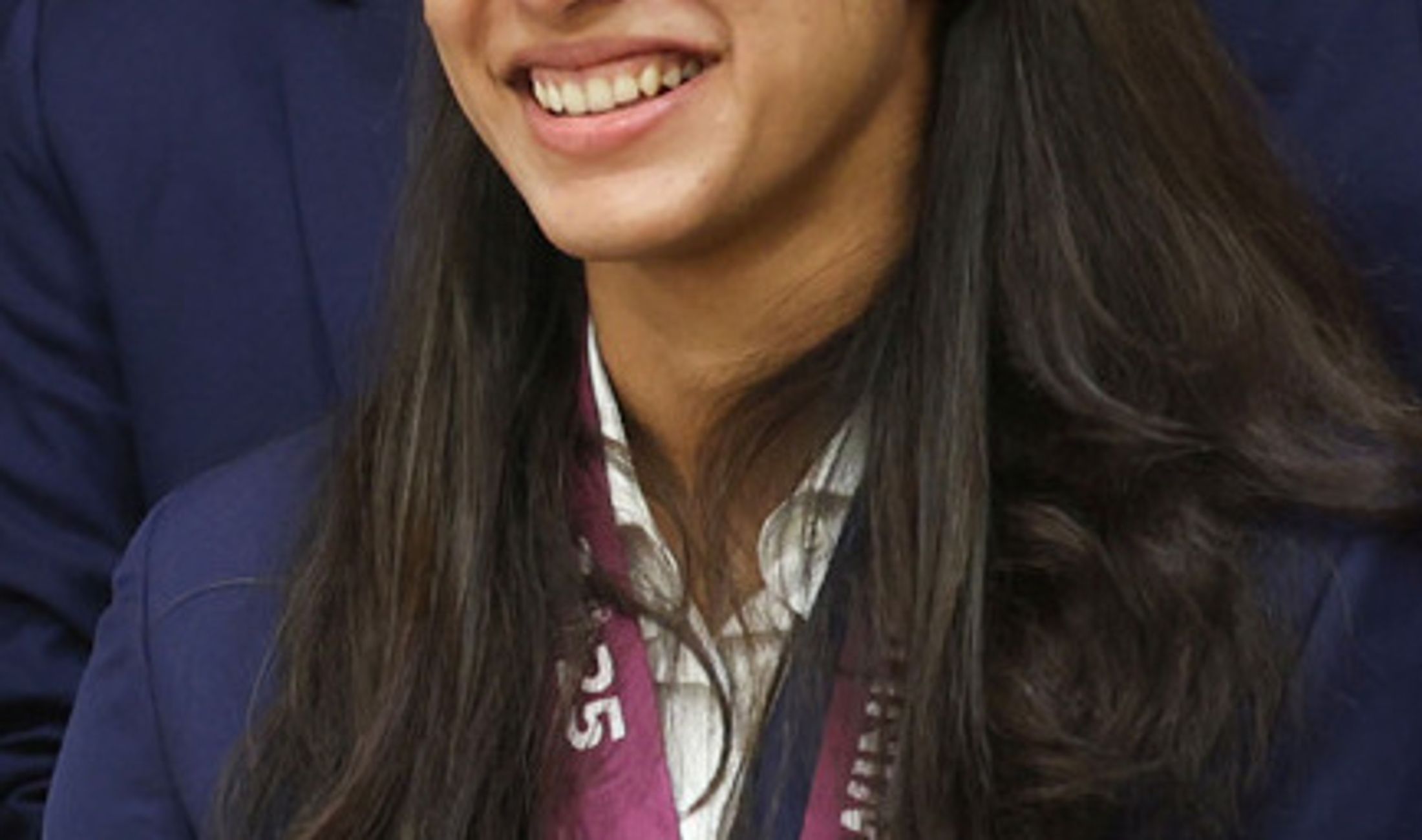 Smriti Mandhana playing for the Indian women's cricket team