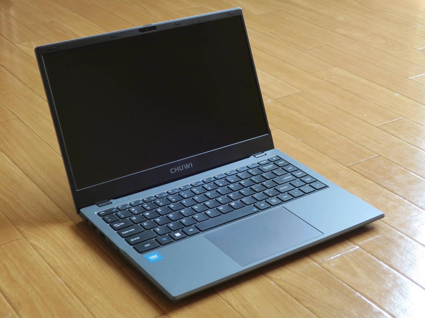 Chuwi CoreBook X Pro laptop with sharp 2K display