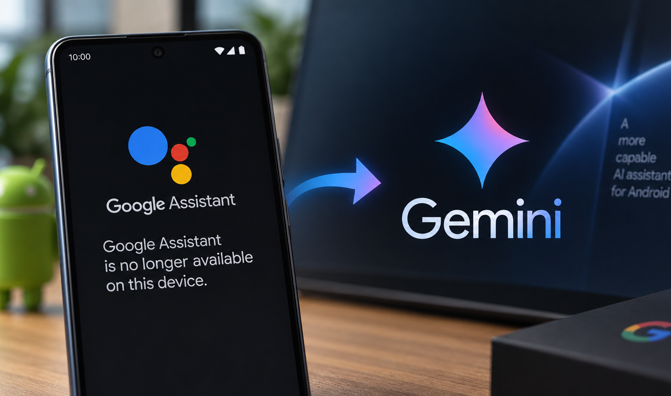 Google Gemini replacing Google Assistant on Android phones