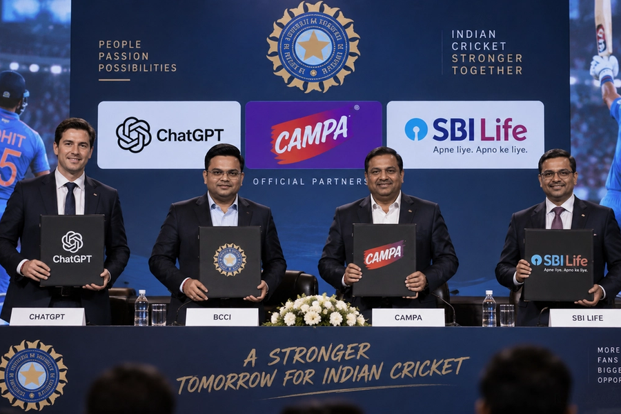 BCCI partnership with ChatGPT, Campa and SBI Life