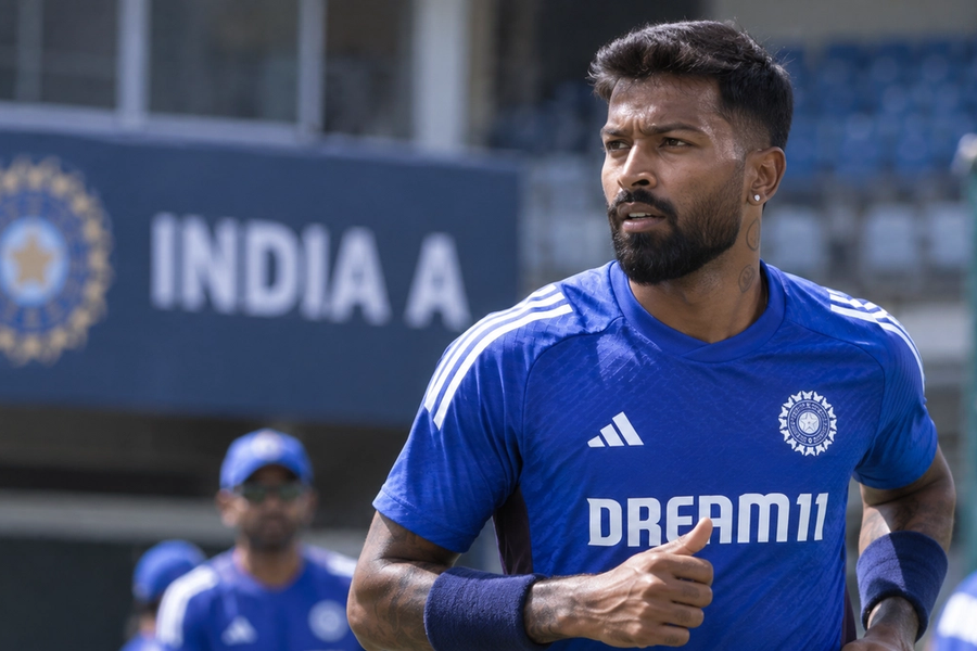 Hardik Pandya ahead of his India A comeback