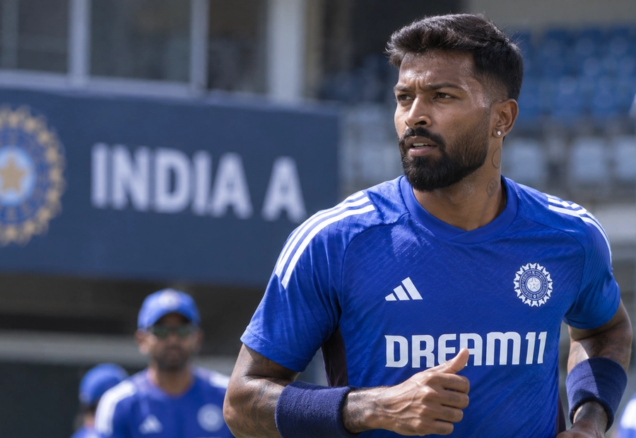 Hardik Pandya ahead of his India A comeback