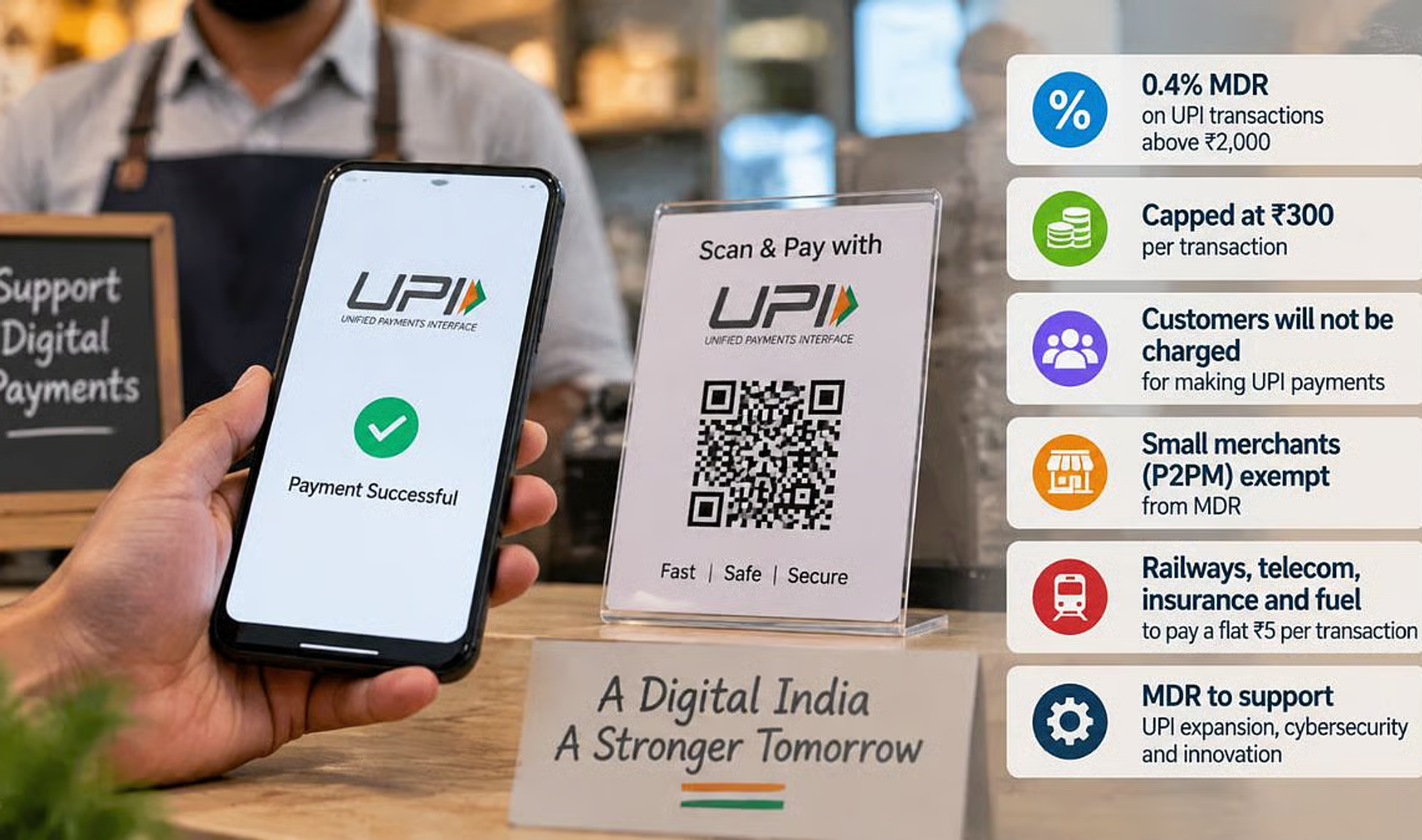 UPI Charges Above ₹2,000? What the New Rule Actually Means
