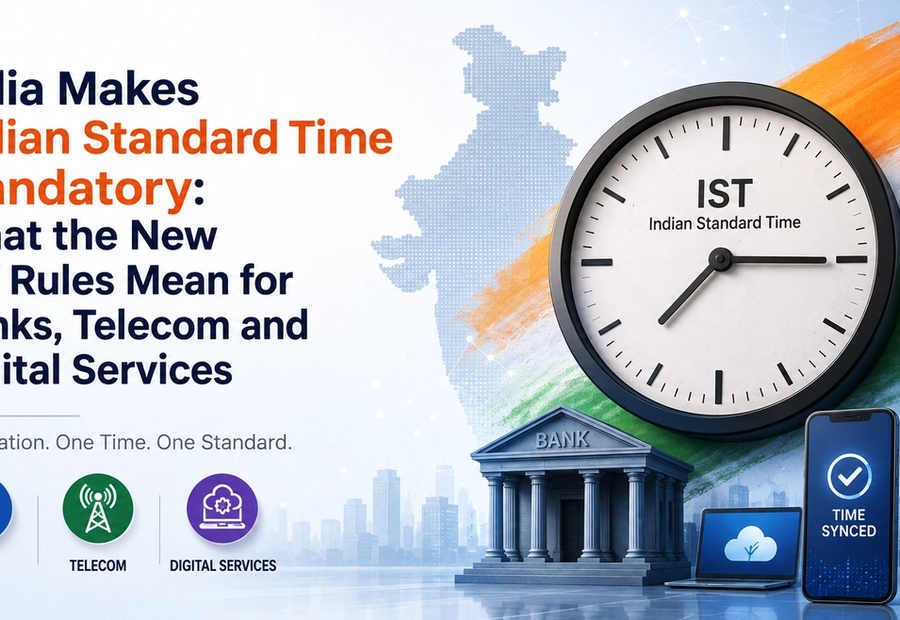India Makes Indian Standard Time Mandatory: What the New IST Rules Mean for Banks, Telecom and Digital Services