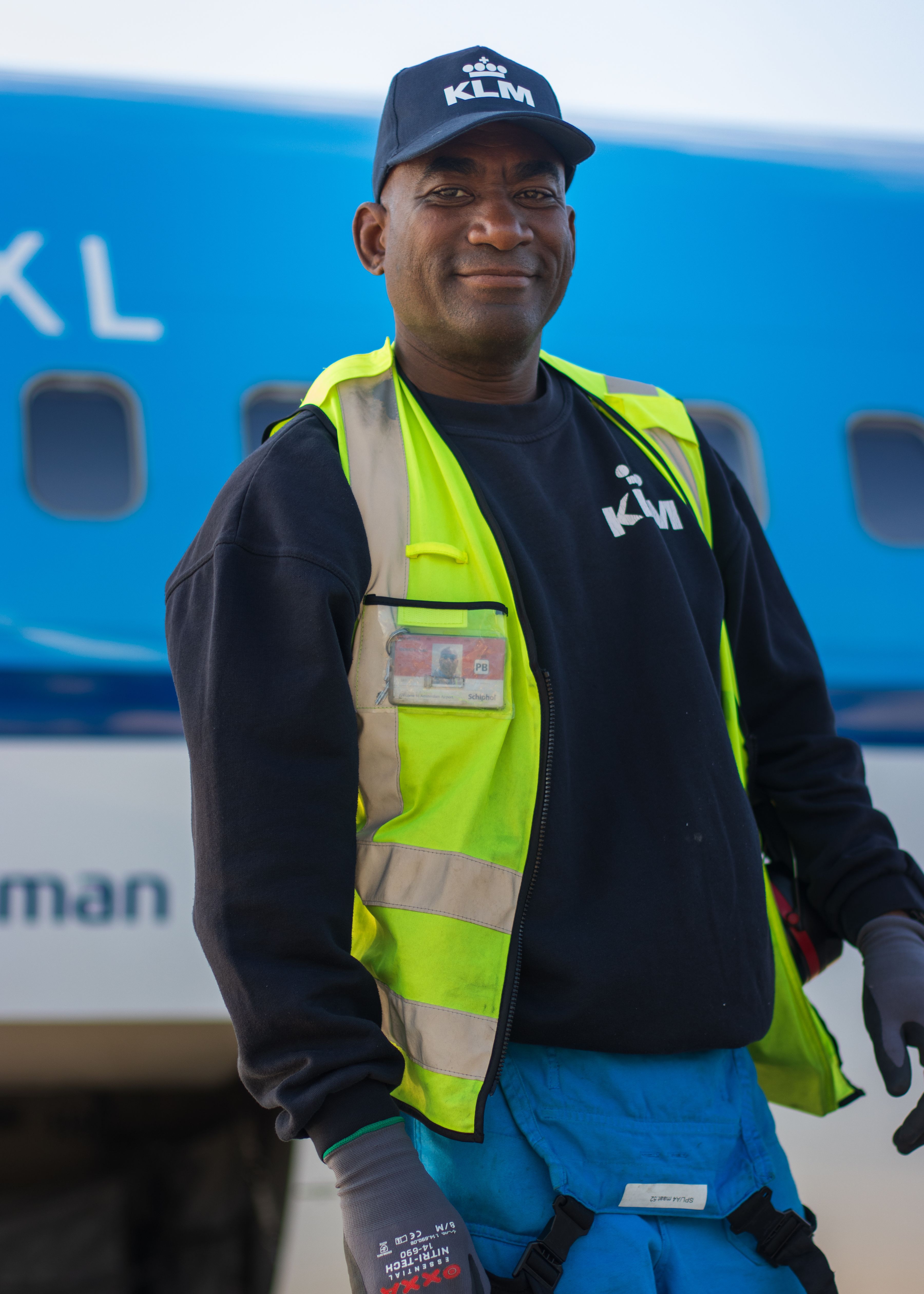 Bagagemedewerker voor B737