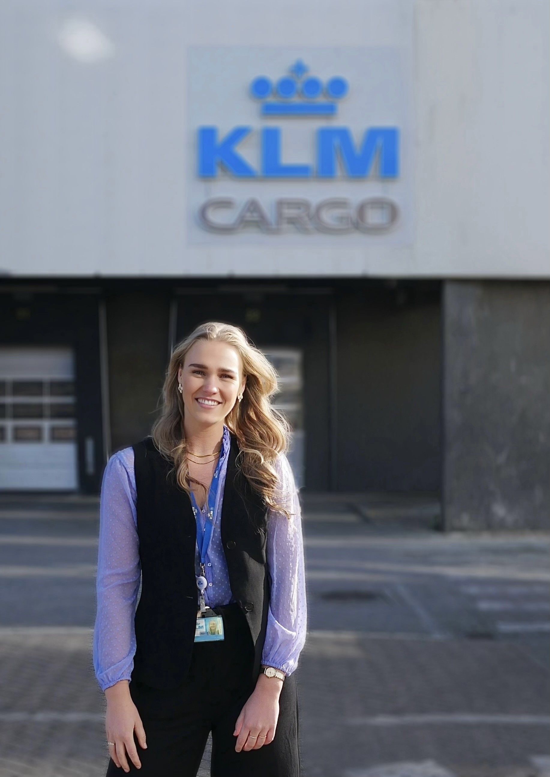 KLM colleague Sterre
