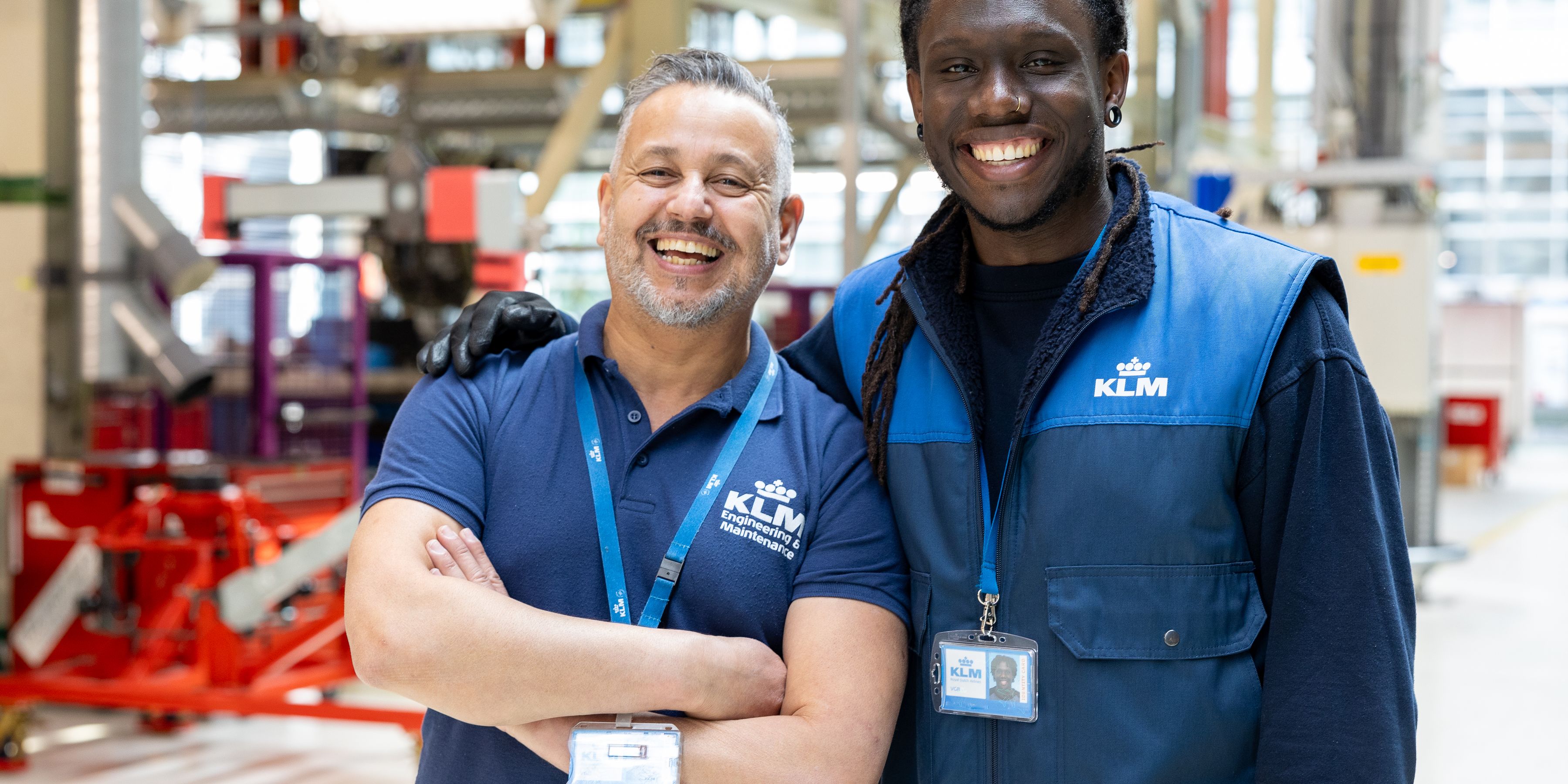 Two engine mechanincs