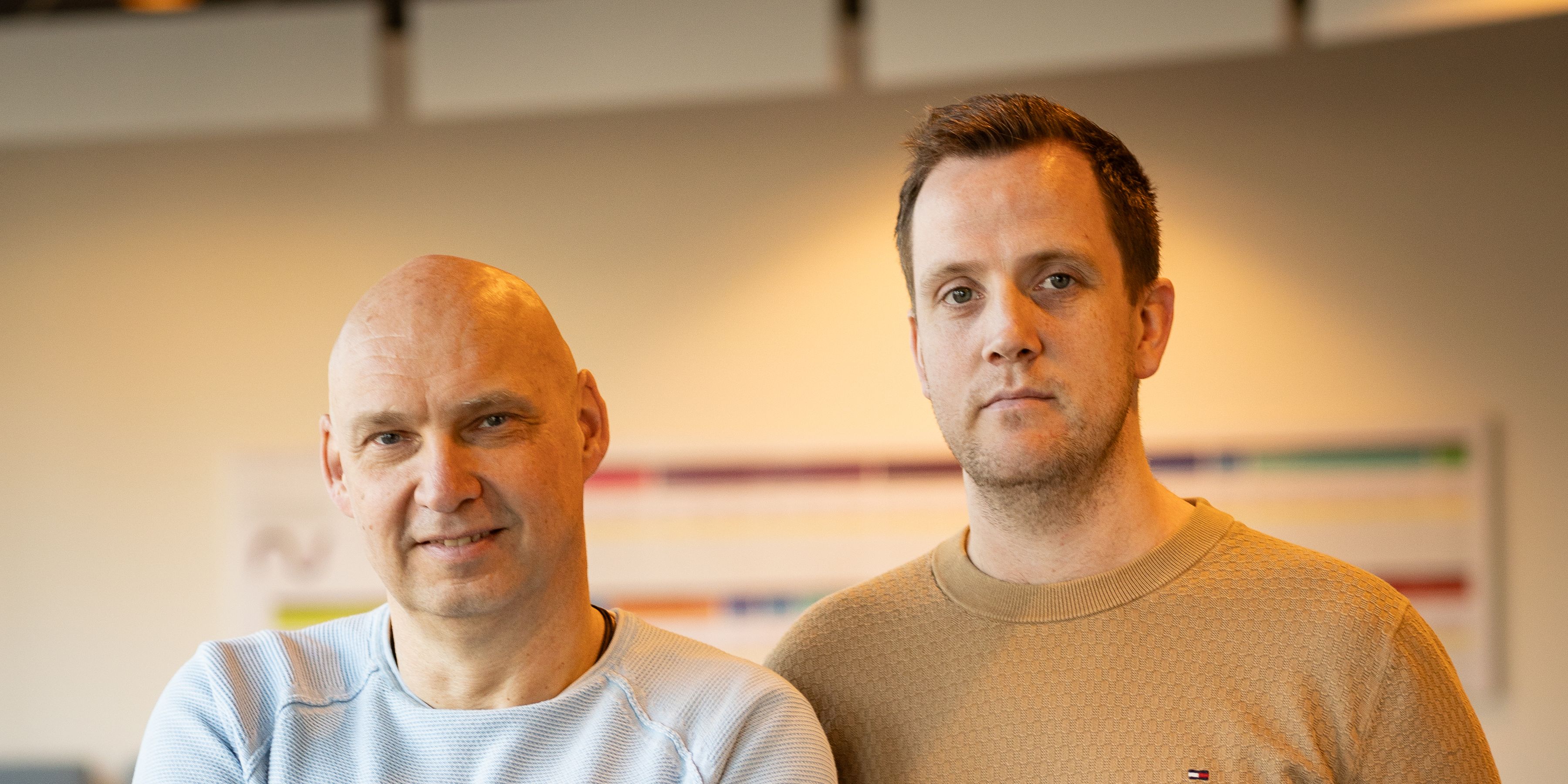 KLM collega's poseren