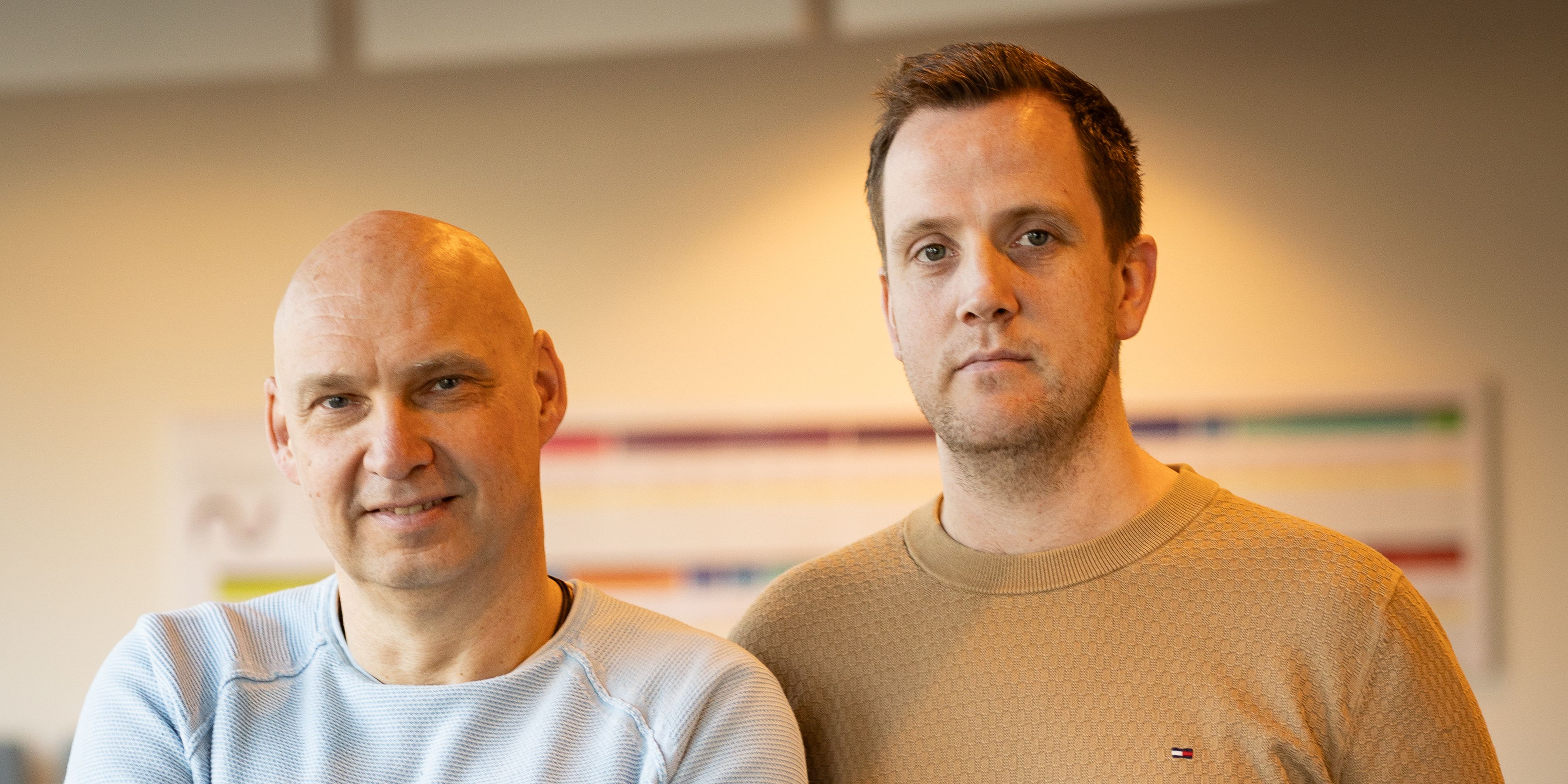 KLM colleagues posing