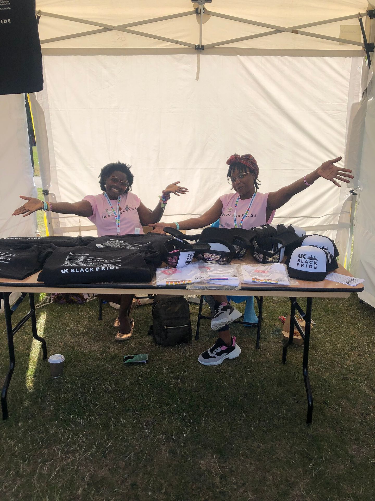 UK Black Pride stall in London in 2019
