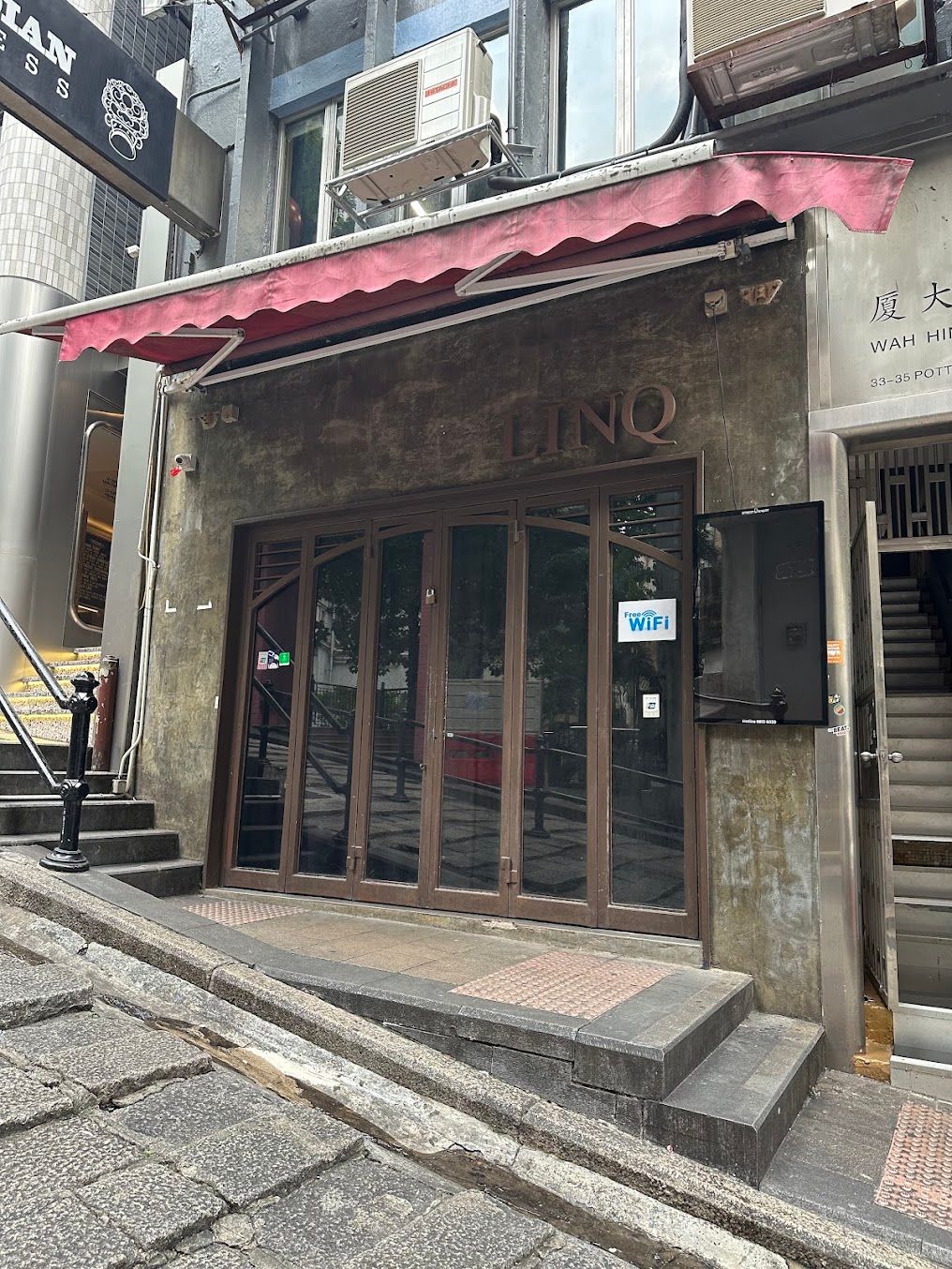 Venue photograph of LinQ in Hong Kong