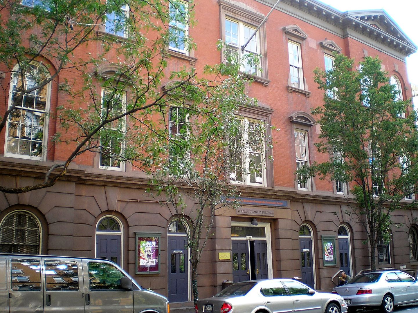 The Lesbian, Gay, Bisexual and Transgender Community Center at 208 West 13th Street