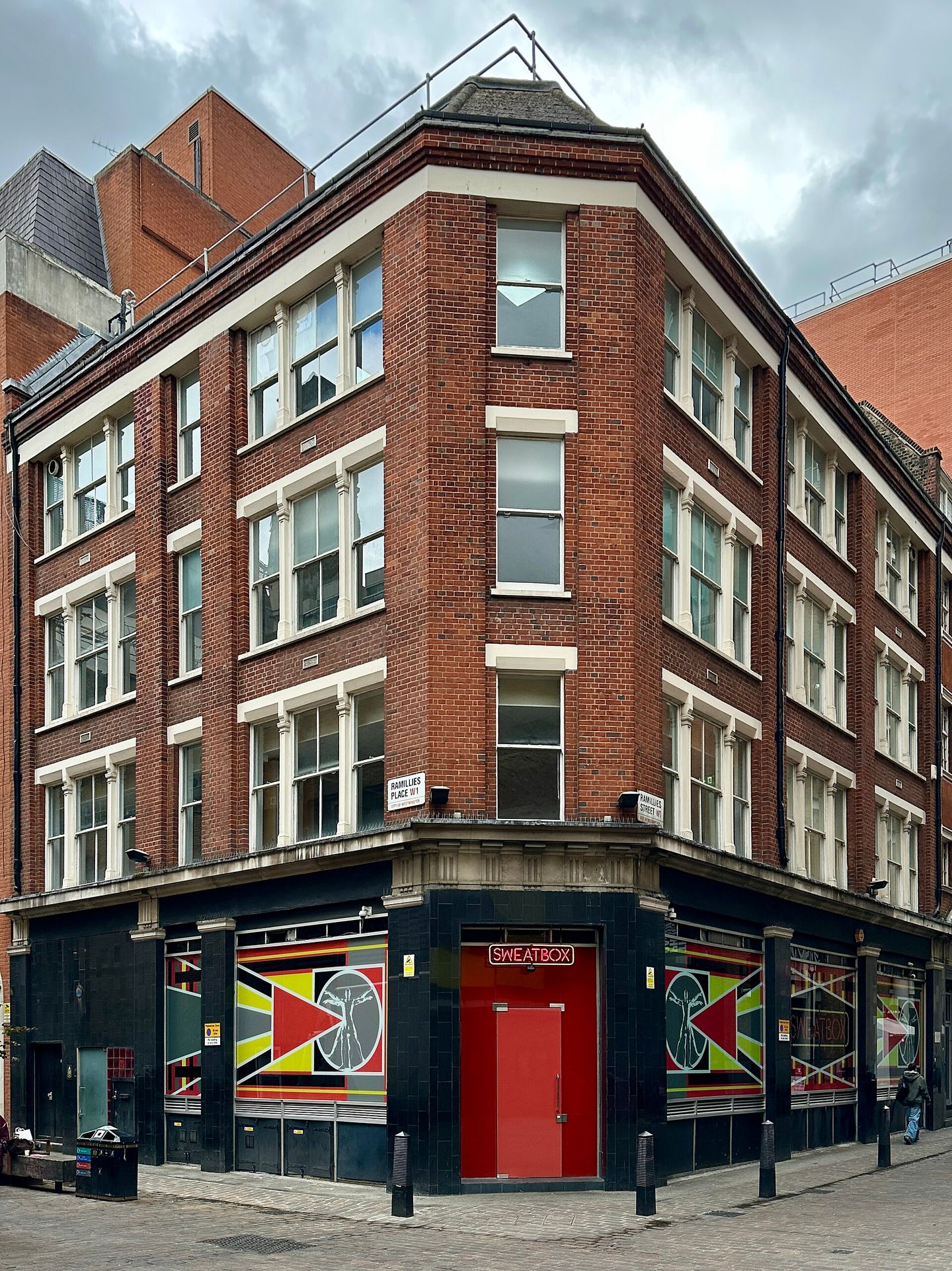 Sweatbox gym and sauna front in Soho