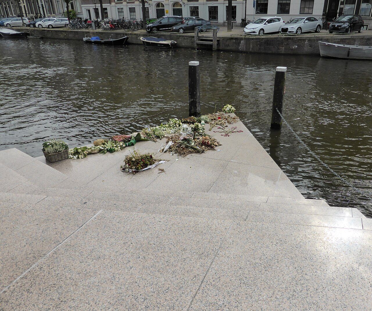The Homomonument at Westermarkt, Amsterdam