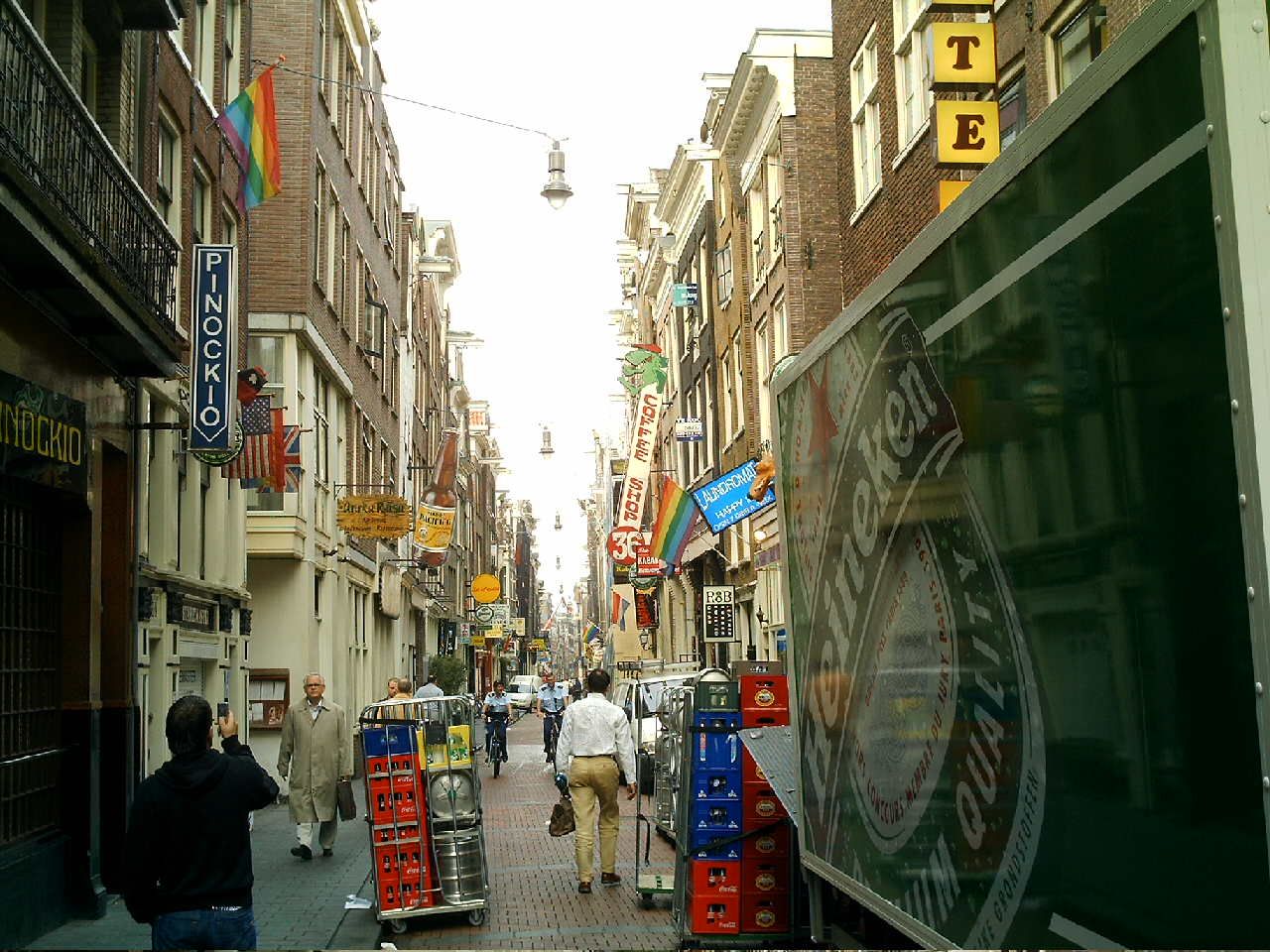 Warmoesstraat on 3 January 2003