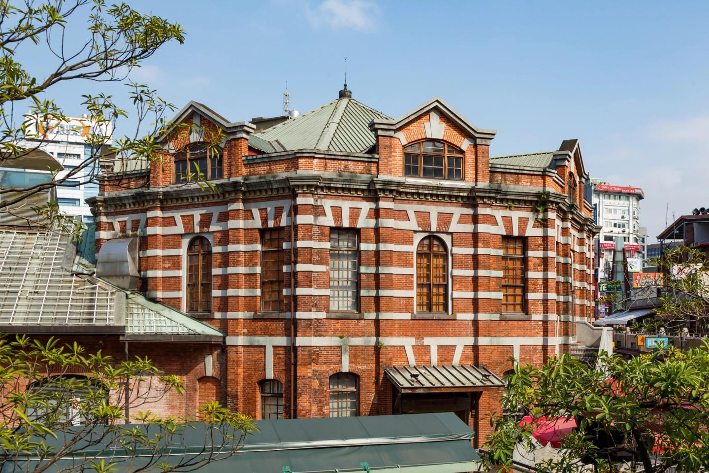 The Red House exterior in Taipei