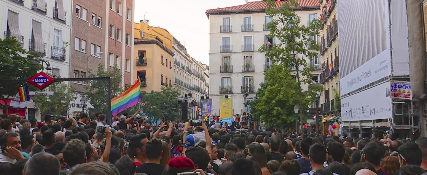 Madrid Pride parade on 4 July 2015
