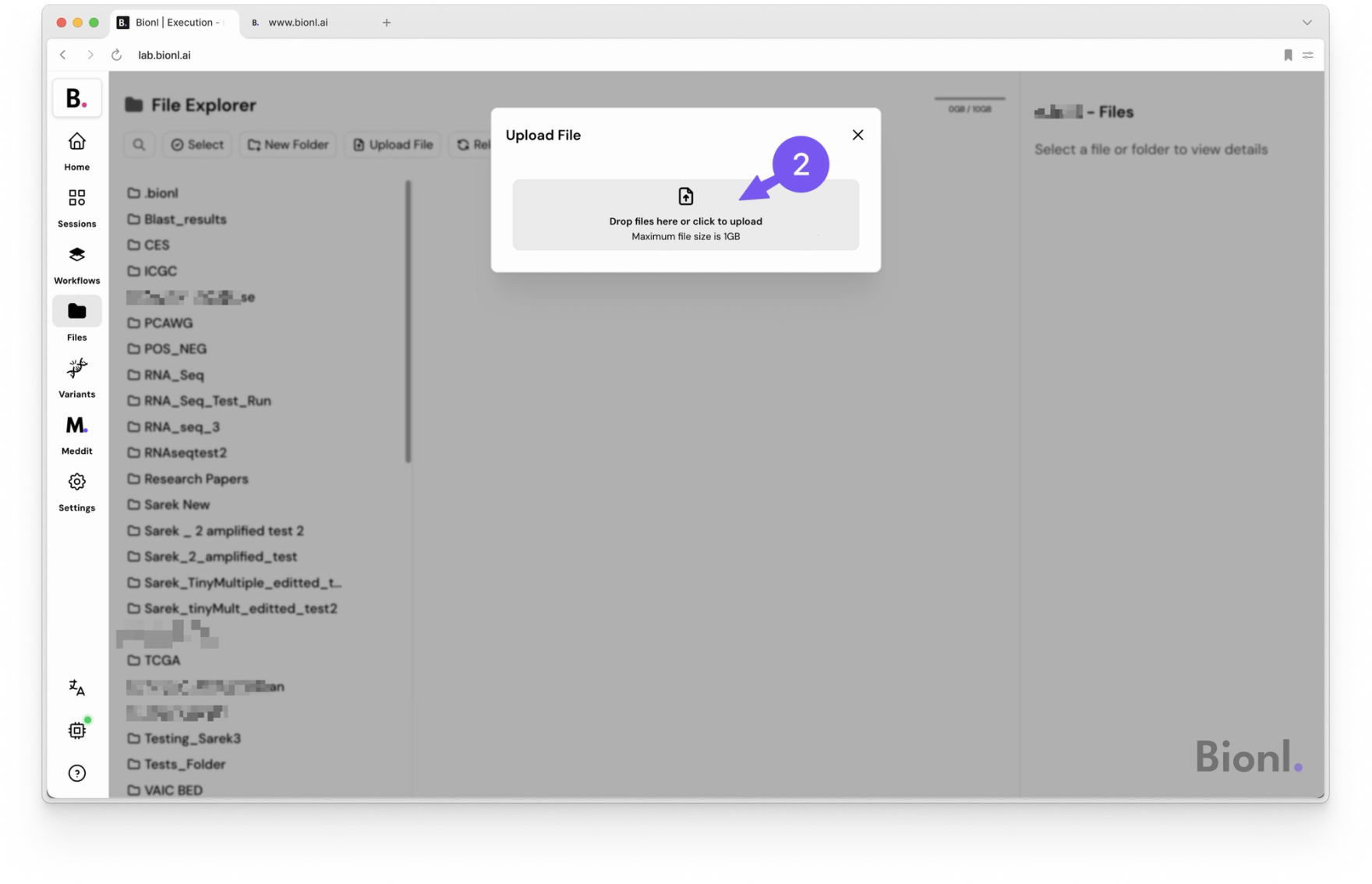 Step 2: Import data