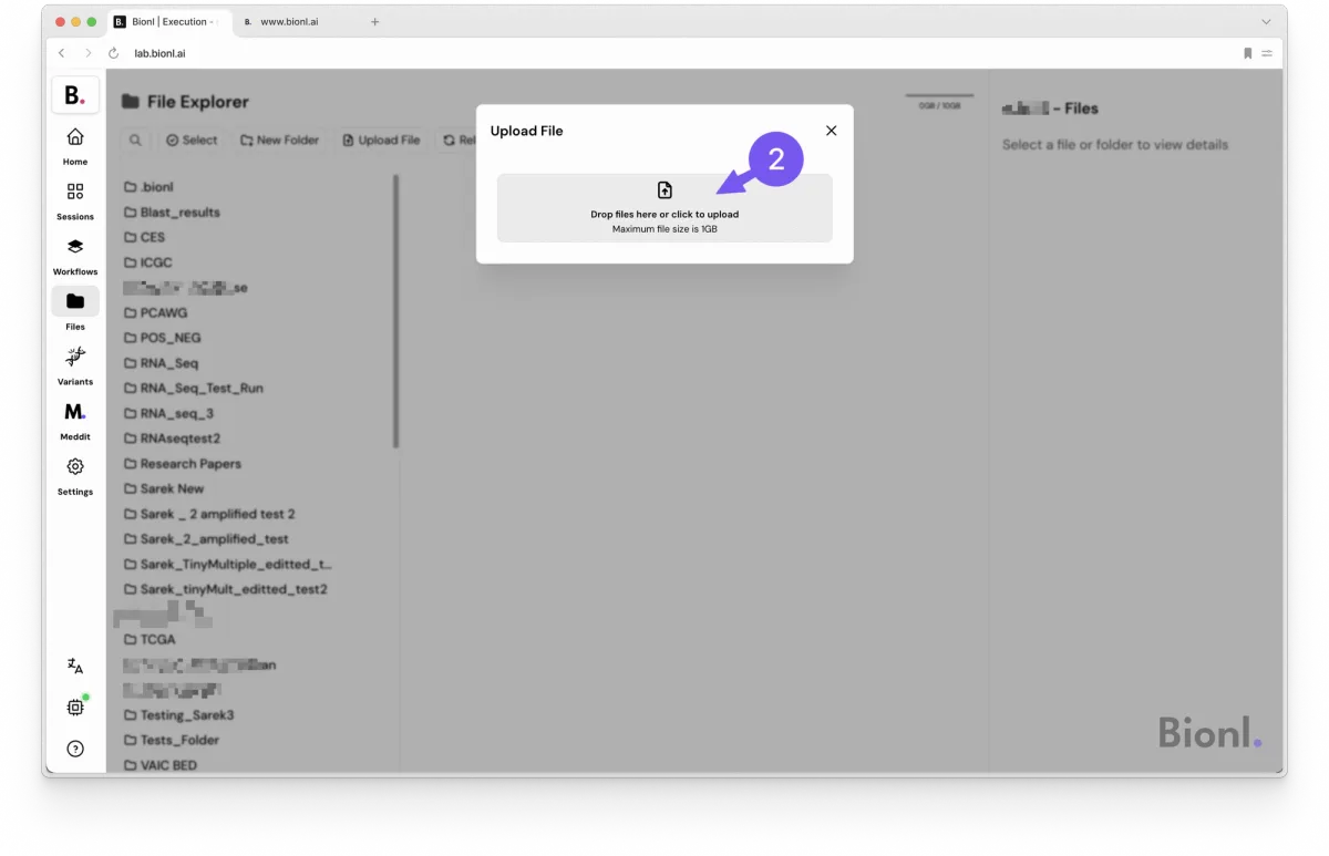 Step 2: Import data