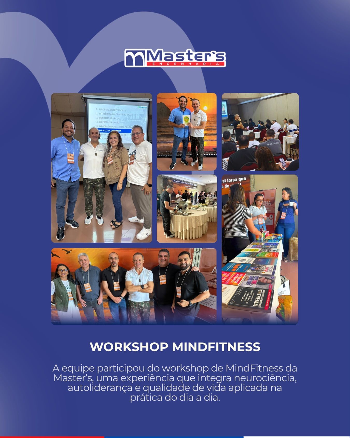 Master’s Engenharia no Workshop MindFitness: Saúde Mental e Qualidade de Vida