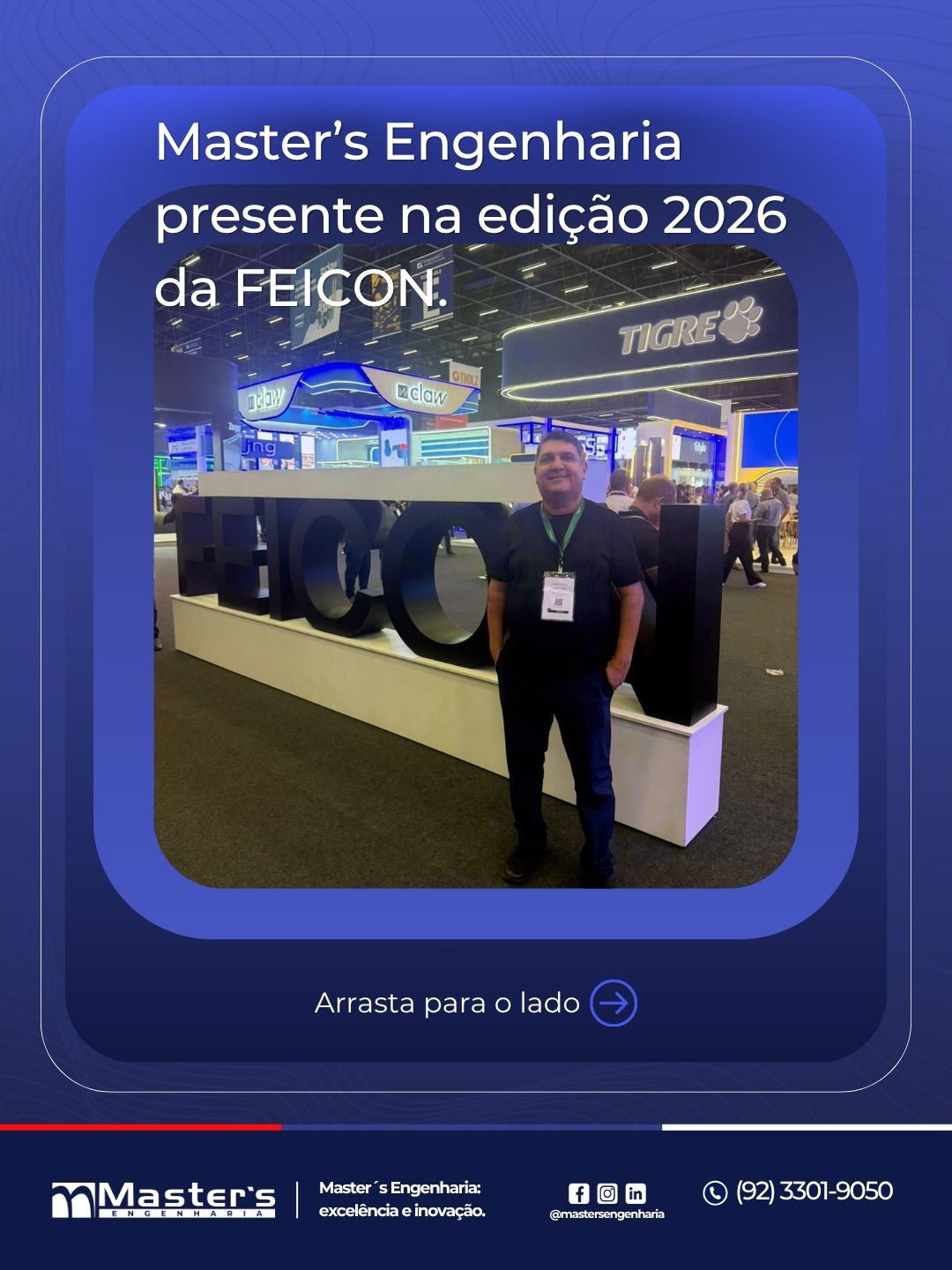 Master’s Engenharia na FEICON 2026: Inovação e Novas Tecnologias em São Paulo