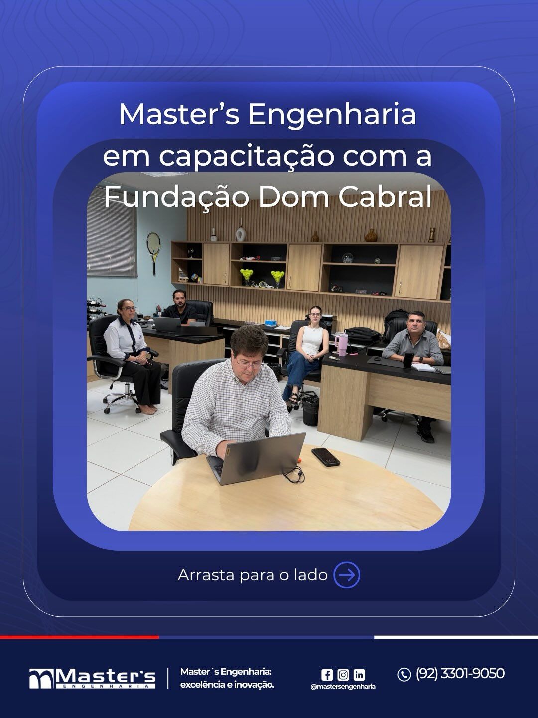 Master’s Engenharia Participa de Treinamento de Finanças e Gestão com a FDC e Lumit