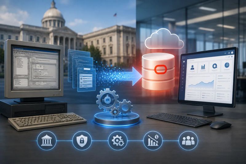 Public Sector Agency Modernises PowerBuilder to Oracle — Cost-Effective Semi-Automated Migration