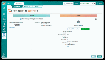 Synthetic Data capability
