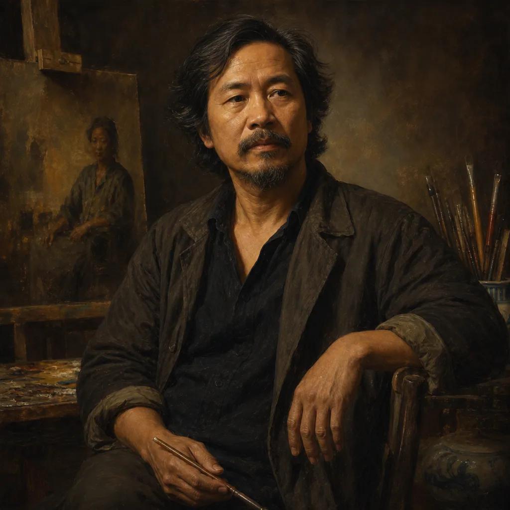 Chân dung hoạ sĩ Lê Minh