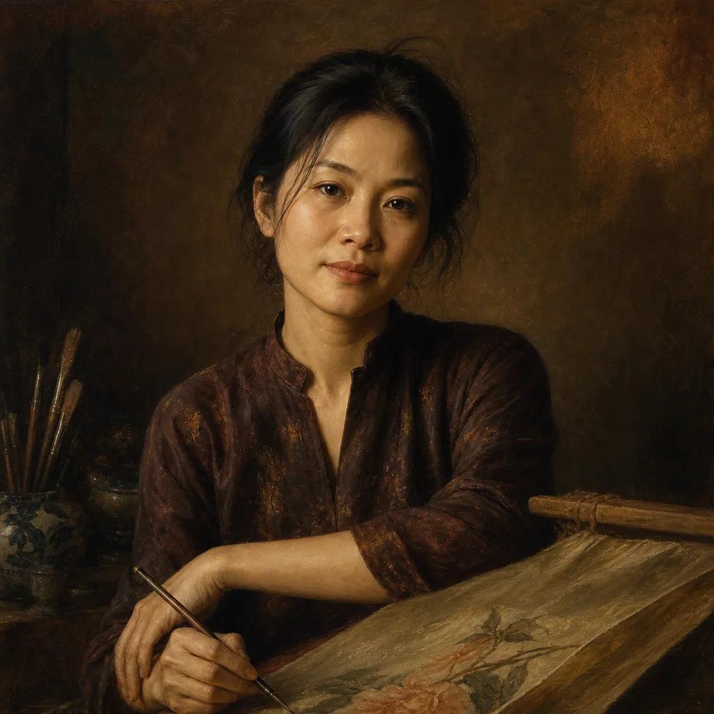 Chân dung hoạ sĩ Trần Hà