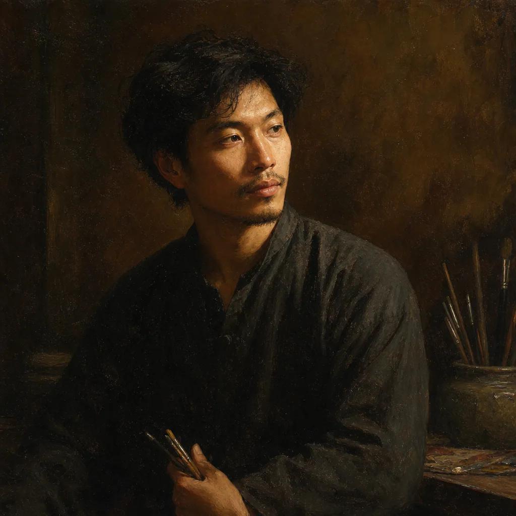 Chân dung hoạ sĩ Nguyễn An