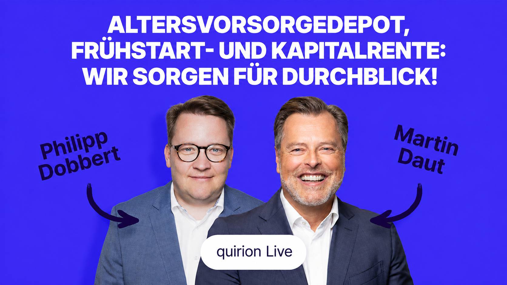 Aufzeichnung: quirion LIVE am 27.08.2026