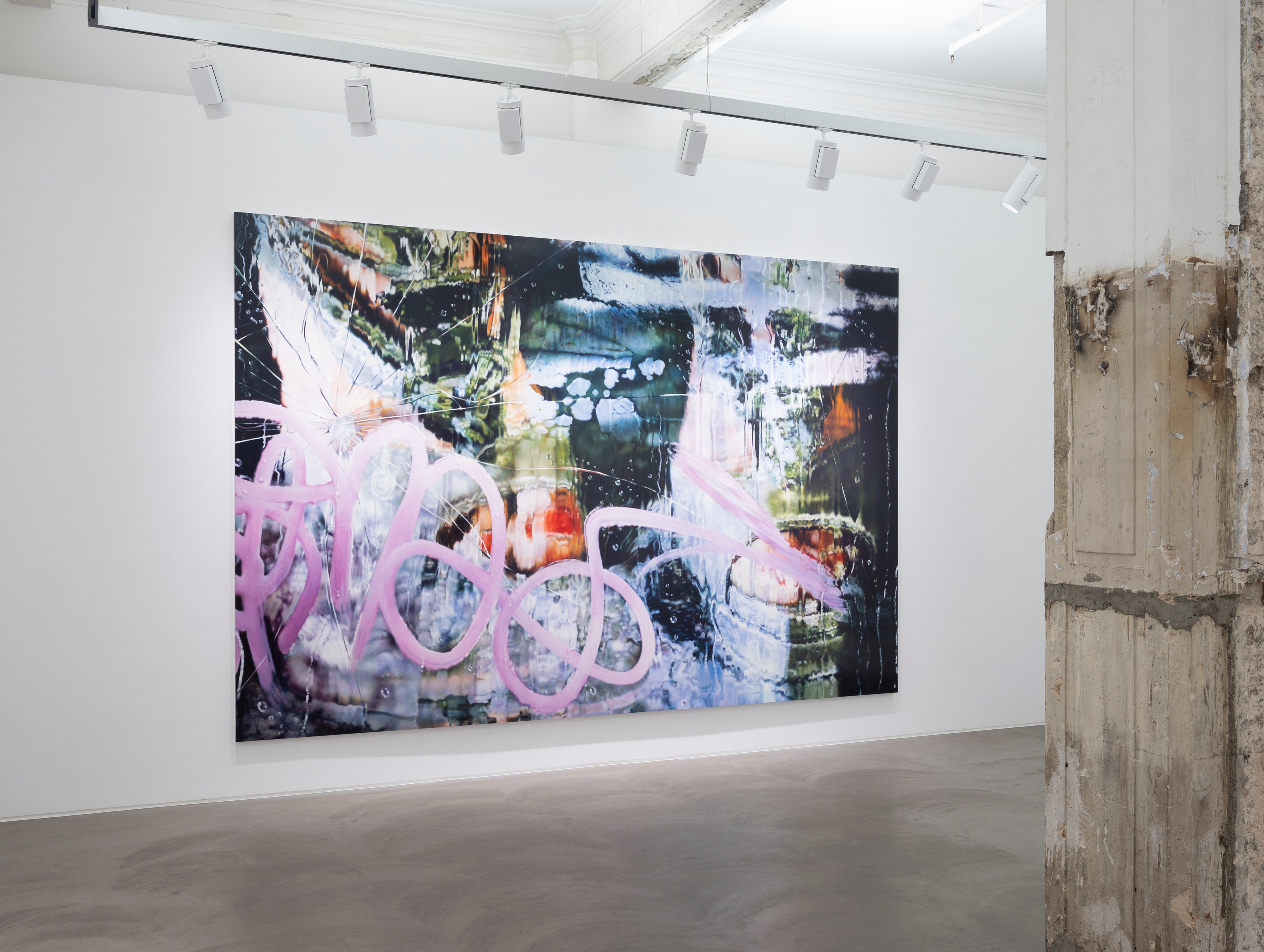 Installation view of Marilyn Minter at Lehmann Maupin Hong Kong
