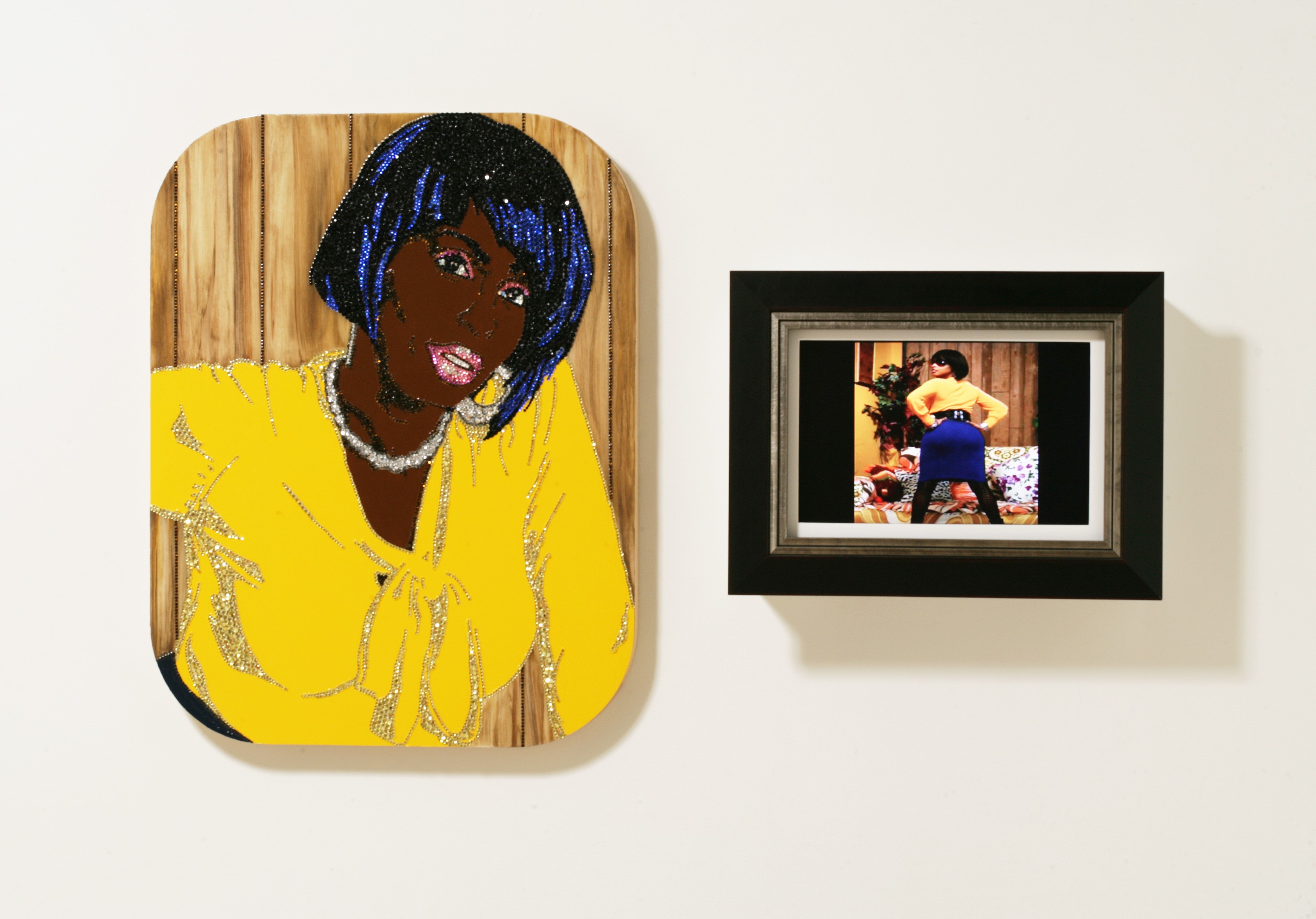 Diptych by Mickalene Thomas