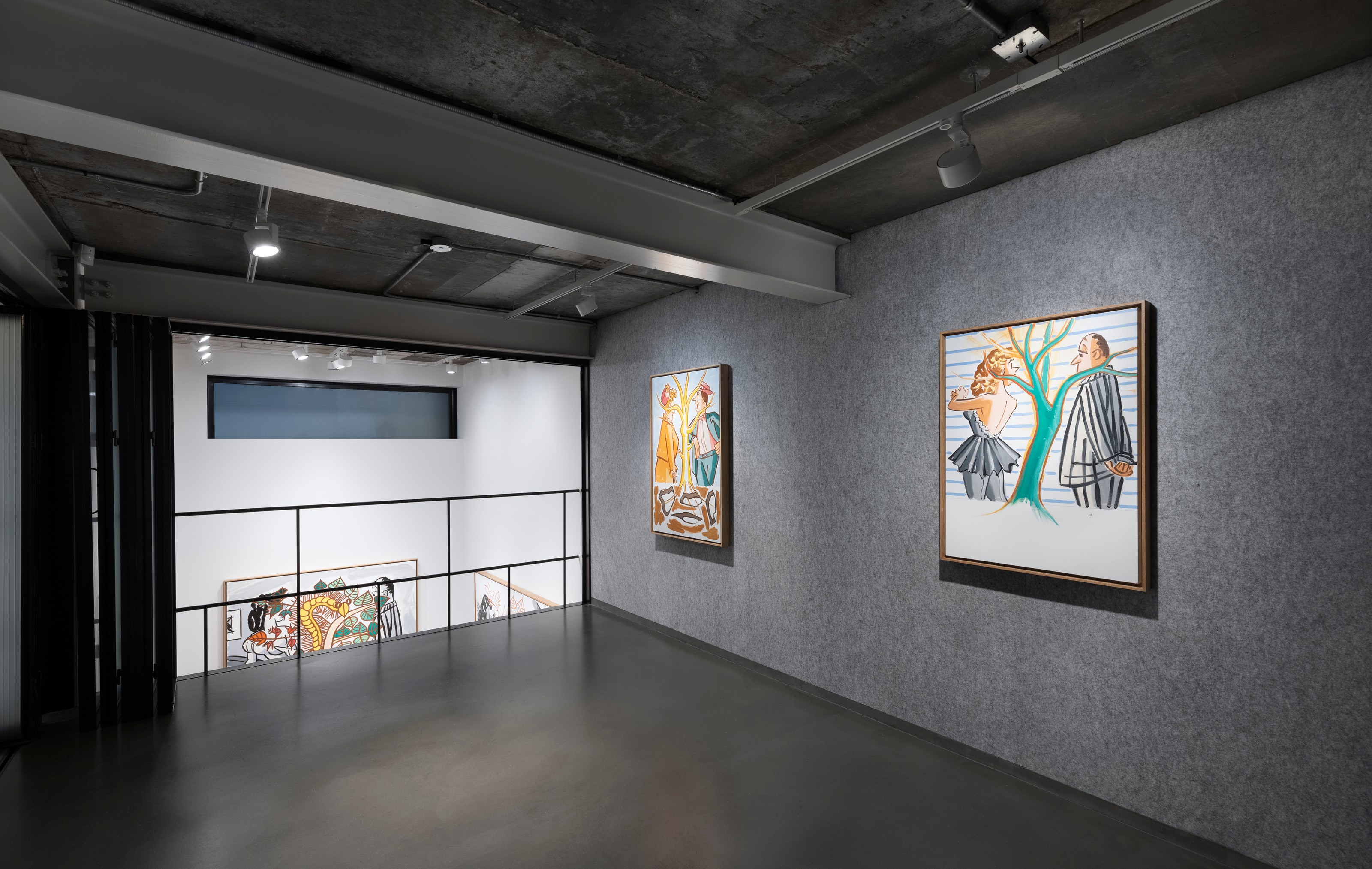 Installation view of David Salle at Lehmann Maupin Seoul