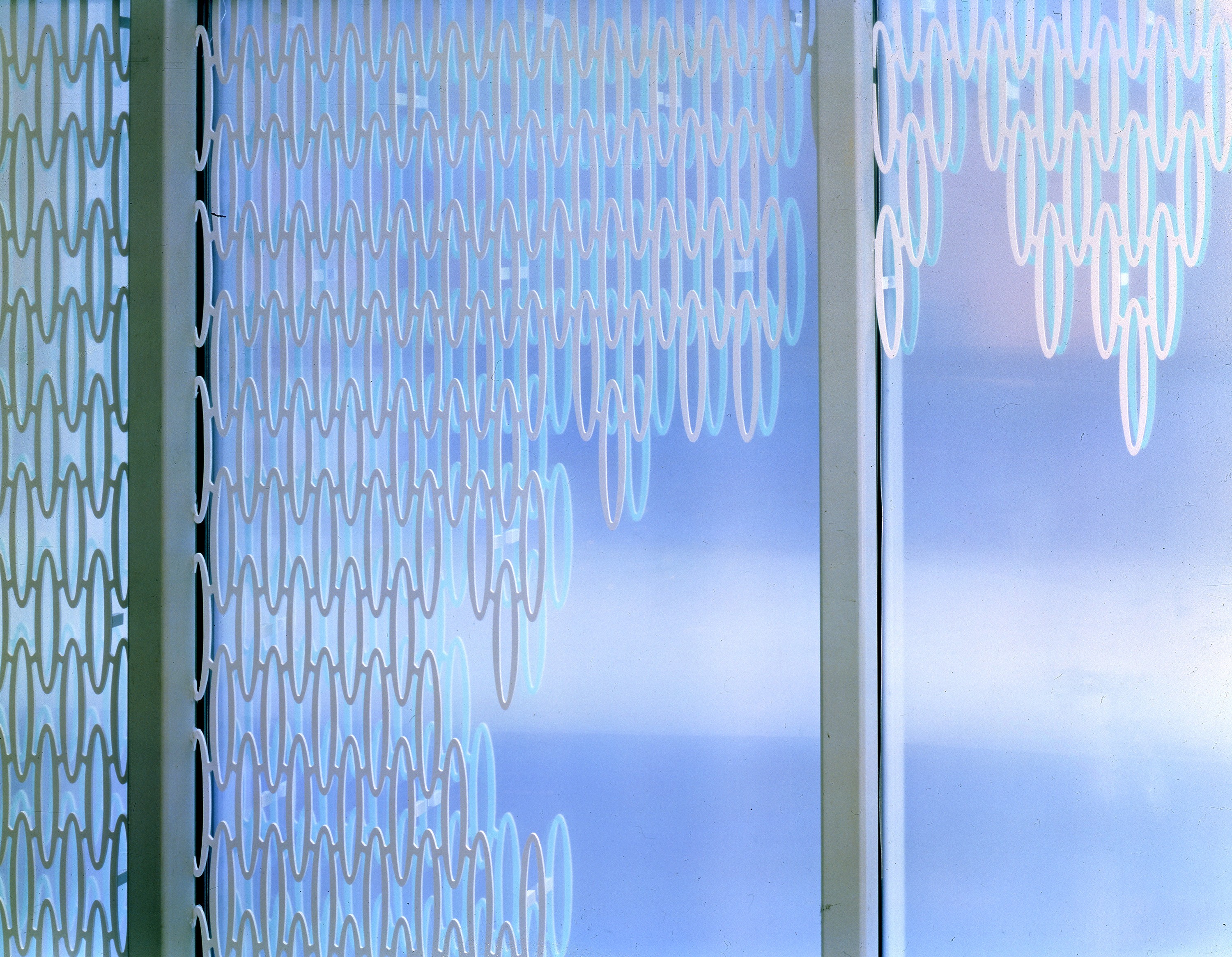 Installation view of Teresita Fernández at MoMA