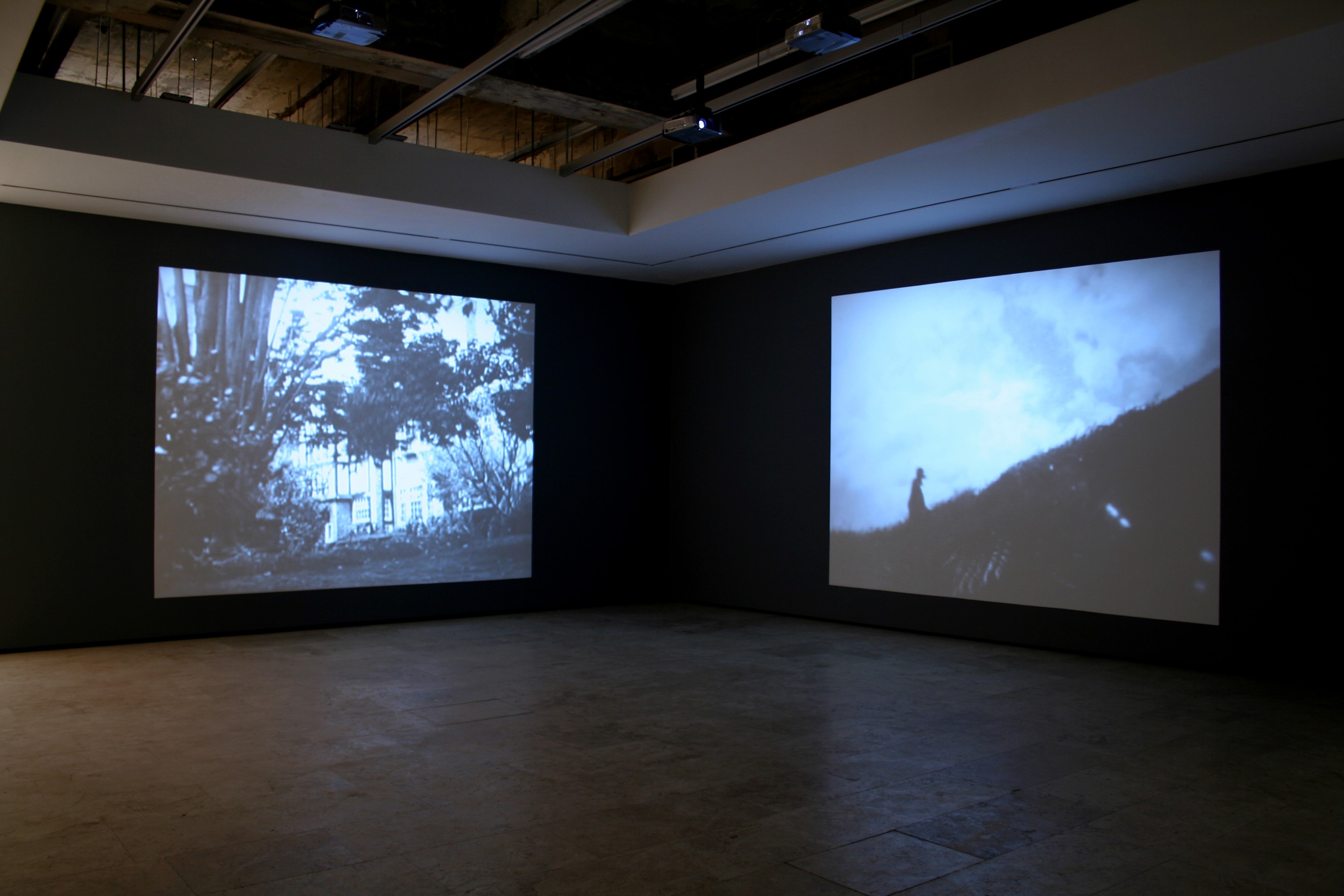 Installation view of DUET at Lehmann Maupin New York
